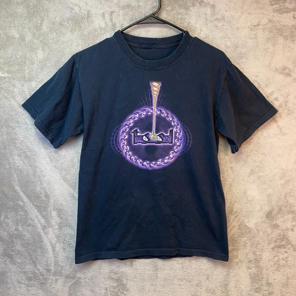 Tool Lateralus Band T-Shirt Black Double Sided Anatomy Graphic
